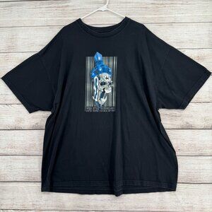 Vintage Wild Style‎ Technicians Battle Tested Skull T-Shirt Adult Size 3Xl Black